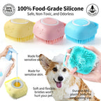 2-in-1 Pet Bath & Massage Brush