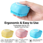 2-in-1 Pet Bath & Massage Brush