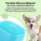 2-in-1 Pet Bath & Massage Brush