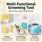 2-in-1 Pet Bath & Massage Brush